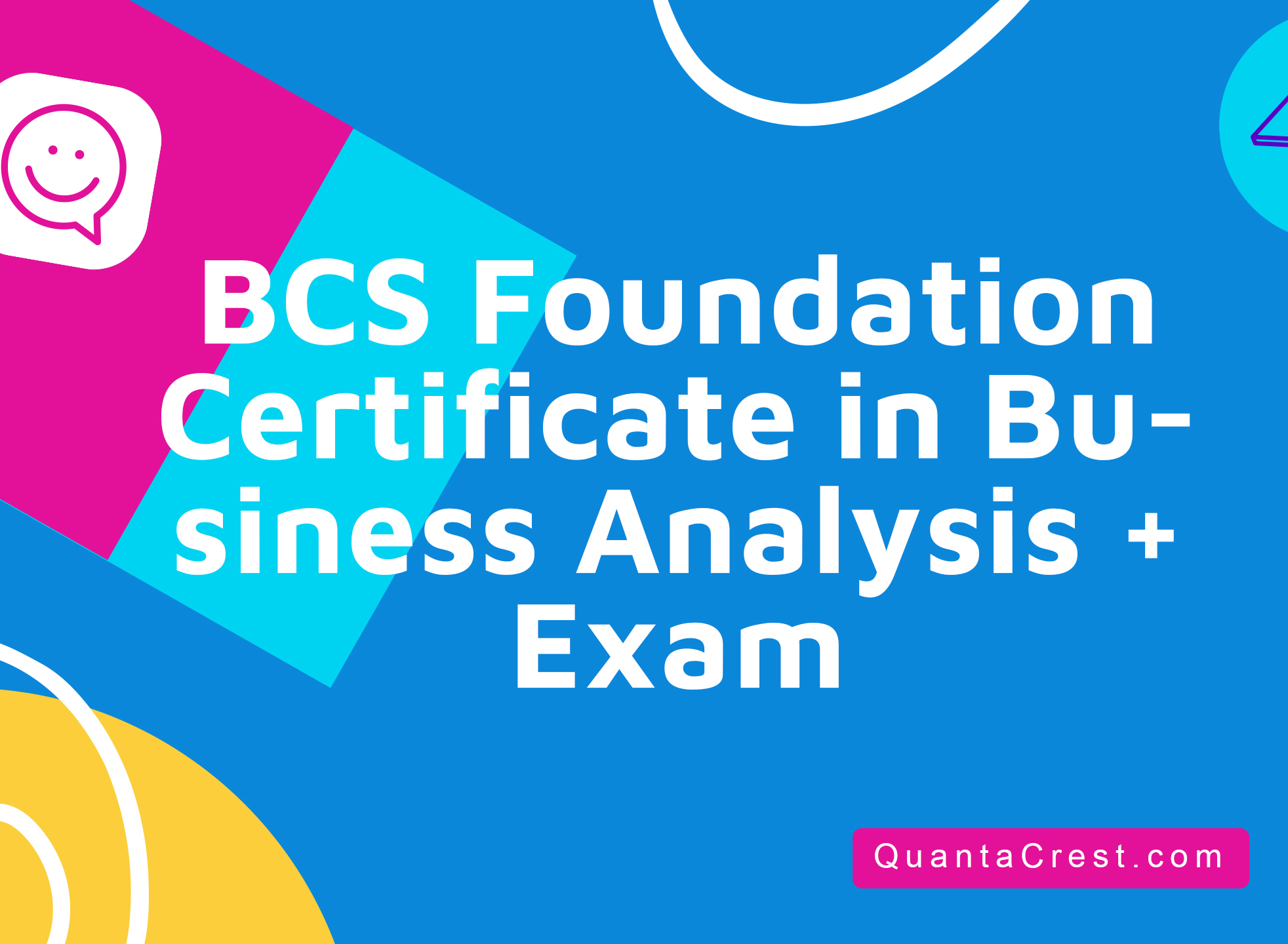 BCS Foundation Certificate in Business Analysis + Exam